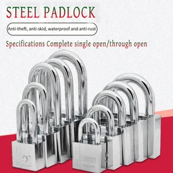 Padlock Reinforced Alloy Steel Pad Locks with Garden Shed Garage Lock Storage Warehouse Locker Gate Lock Heavy Duty Padlocks
