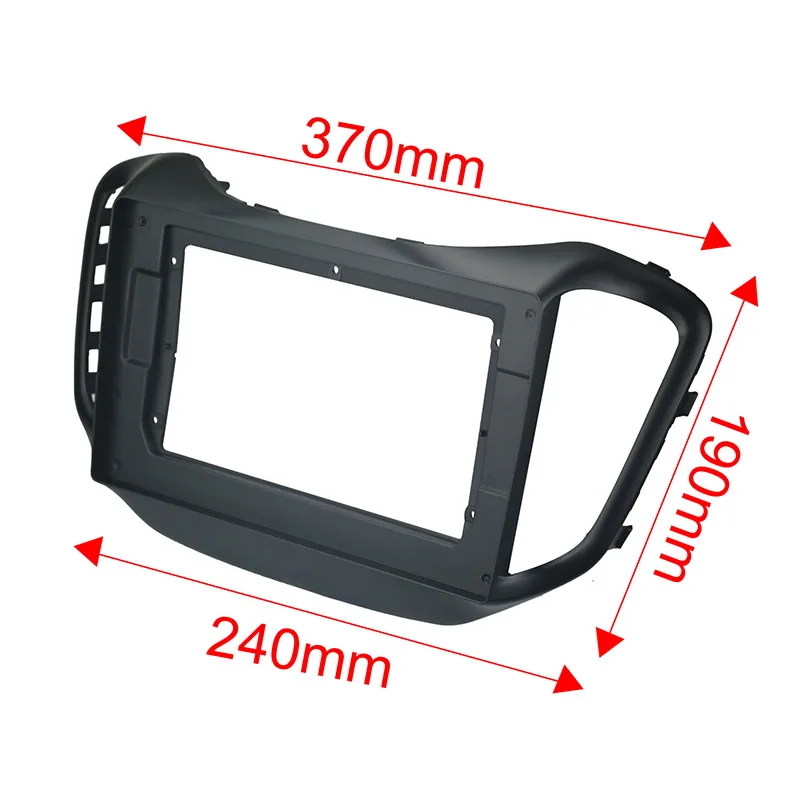 Car Fascias For CHERY TIGGO 5 2014-2019 Adaptor Facia Panel Dashboard Trim Kit Car DVD Frame For DIN 10 Inch Player