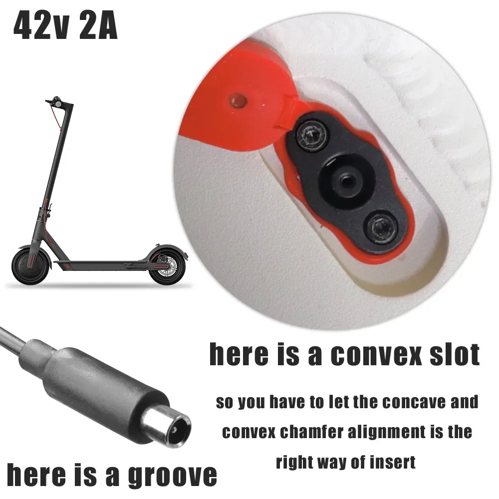 42 فولت 2A شاحن ل Xiaomi M365 1S برو برو 2 سكوتر كهربائي ل ناينبوت ماكس G30 G30D شاحن بطارية الولايات المتحدة/الاتحاد الأوروبي/المملكة المتحدة التوصيل جزء #2