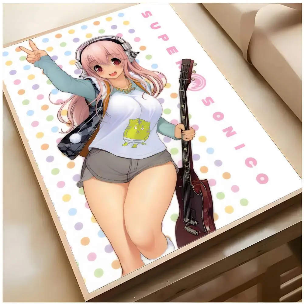 Niedlicher Anime-Charakter S-Super Sonico Poster Superior Home Space Pub Indoor Dekorative Kunst & Wohndekoration – Detail 21