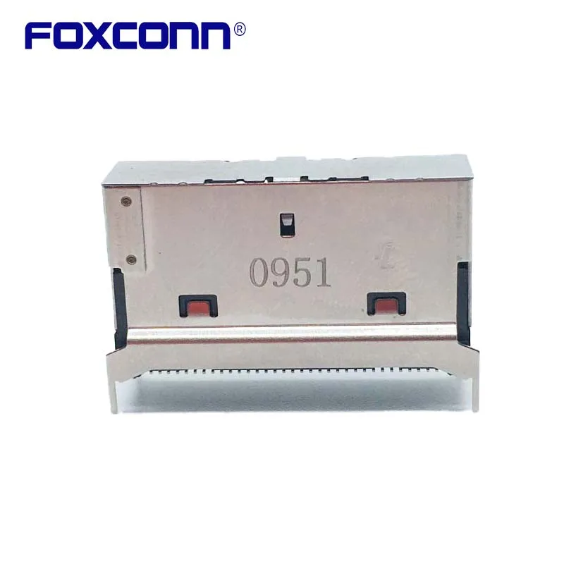 Foxconn LDL2743-24E21-9H SMD SFF-8654 74Pin Vertical SMD SAS Connector