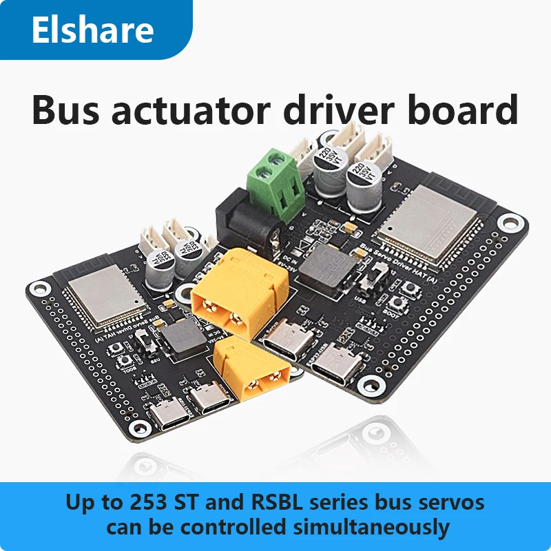 ESP32 UART USB Bus Servo ST RSBL Driver board For Raspberry PI Robot  Suitable for ST / RSBL Series Serial Bus Servos