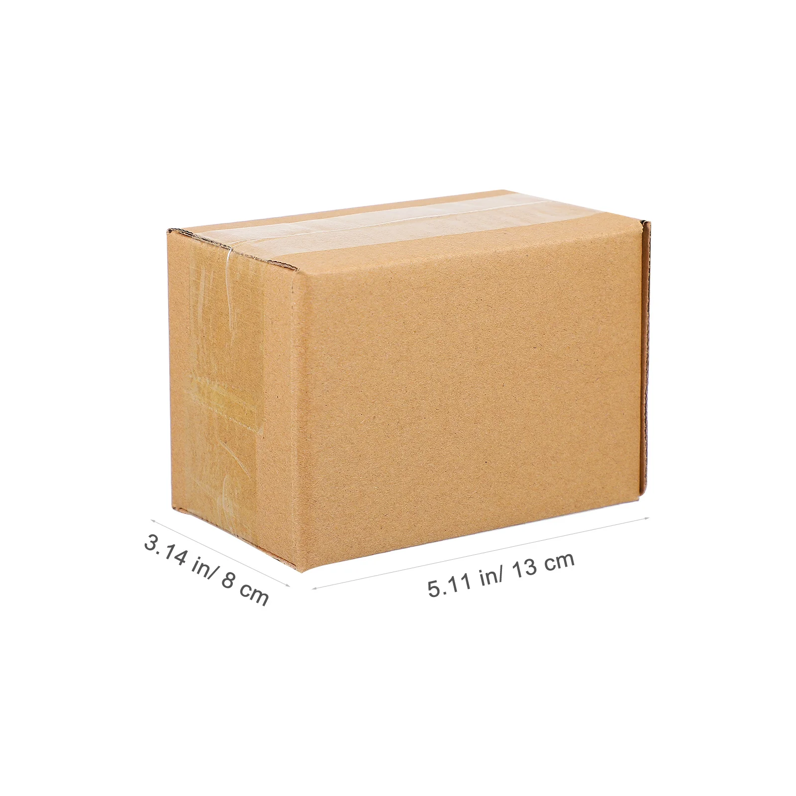 20Pcs Small Parcel Cardboard Boxes Super Hard Packaging Small Cube Cartons for Gift Packing Stocking Fillers