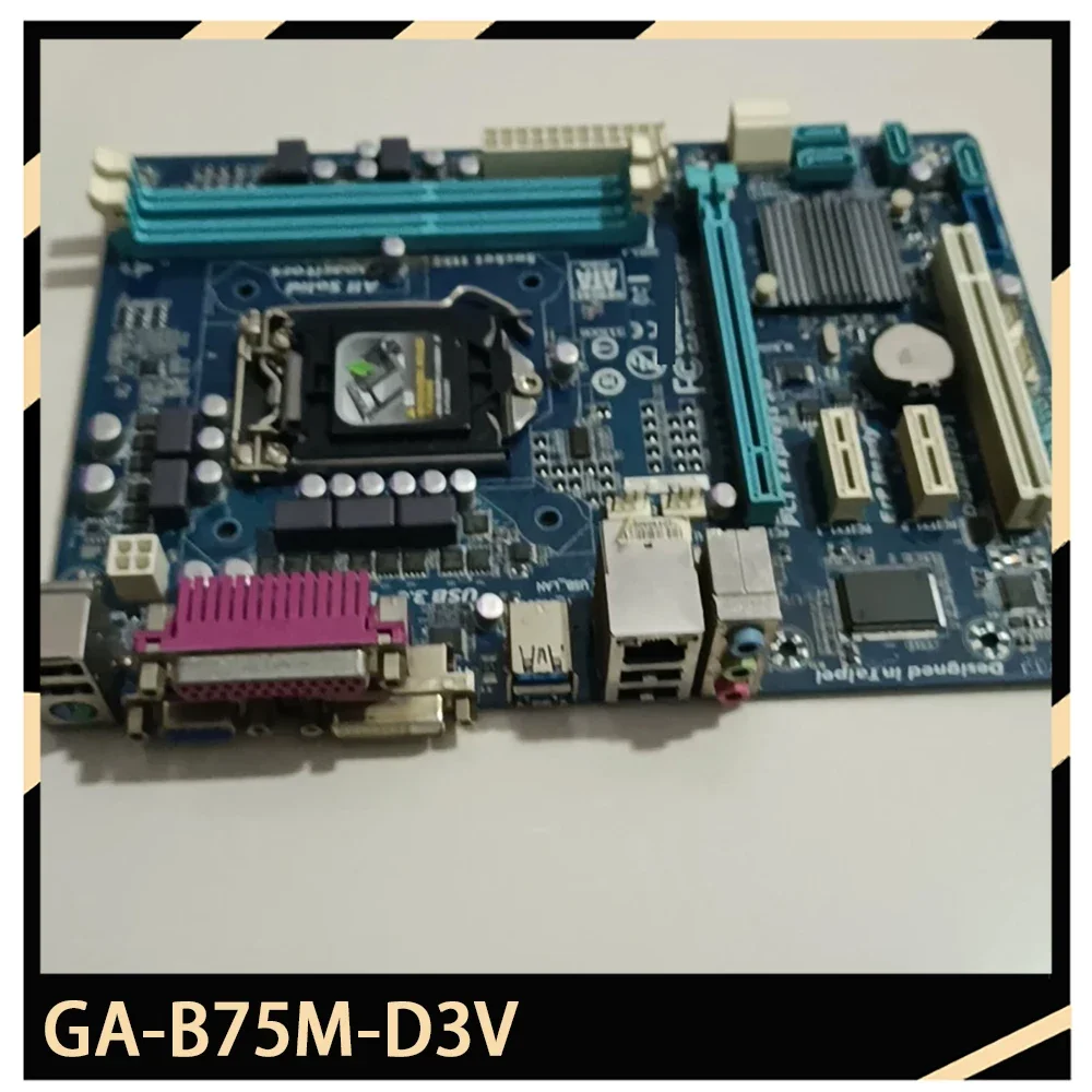 AeroPartsGA-B75M-D3V Motherboard LGA1155 Supports 2nd And 3rd Generation CPU B75M-D3V