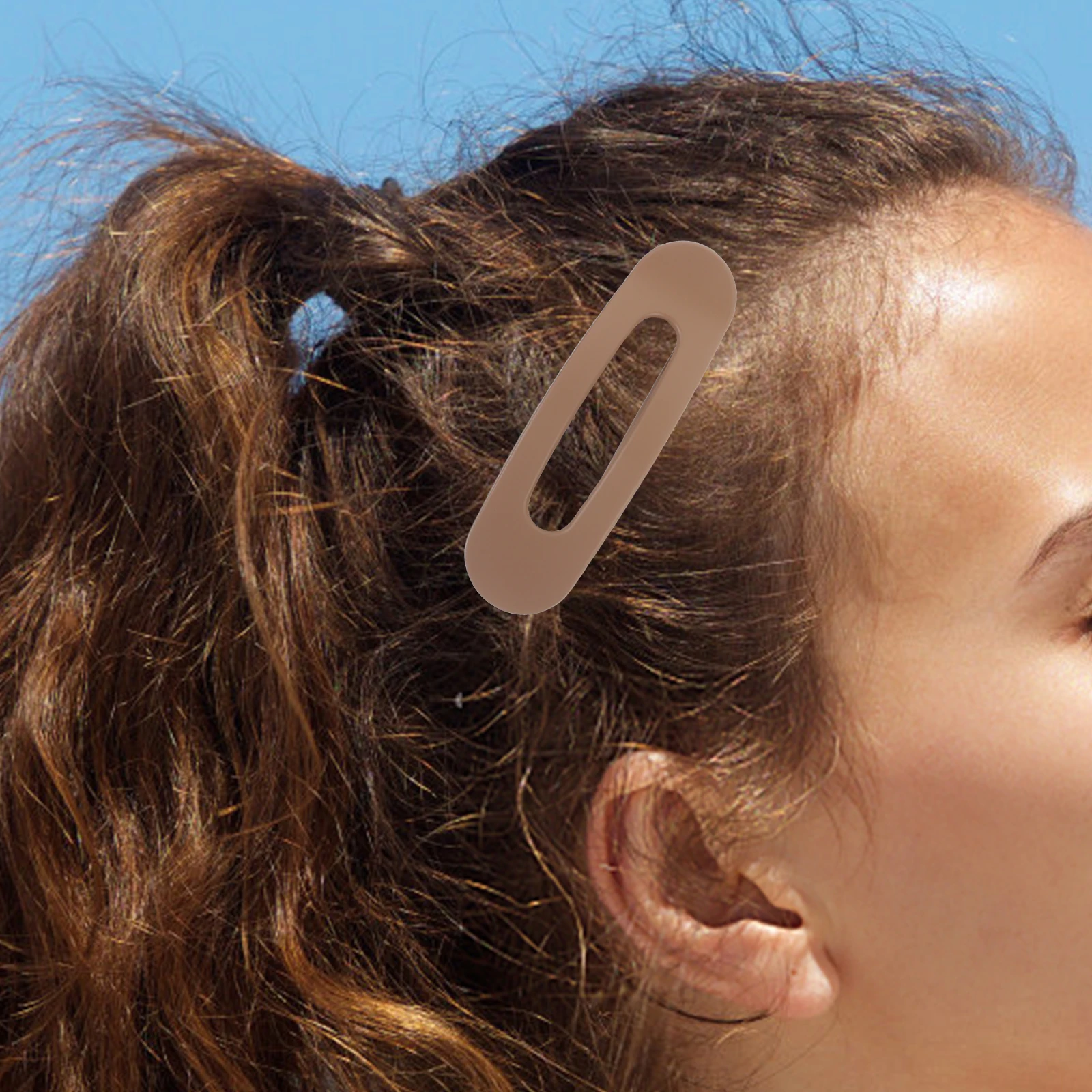 

4pcs Clips Plastic Flat Claw Duckbill Women Styling Sectioning Hairpins French Flat Claw Clips Barrette Decorative