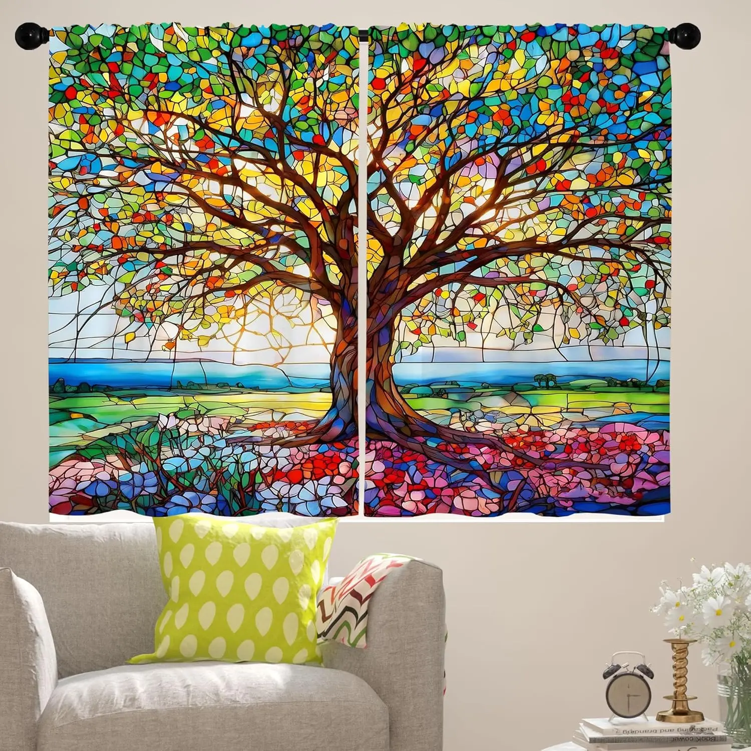 Cortina Plegable Para Puerta De Armario Sin Taladrar - Autoadhesiva, 60x180 Cm, Varios Colores, Fácil Limpieza