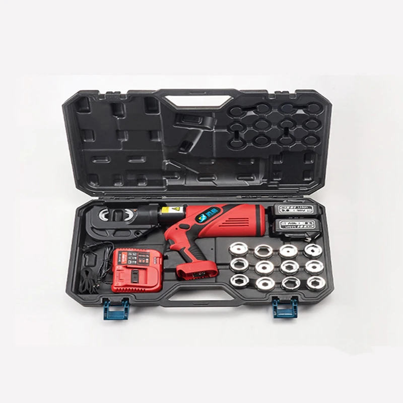 

Digital Display Type EZ-300 EZ-400 Rechargeable Hydraulic Pliers Electric Hydraulic Crimping DC18V/4Ah Charging Crimping Pliers