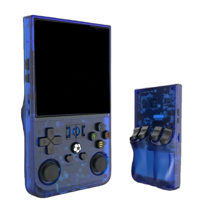 

New R36 Max Handheld Game Console Open Source Linux System 64GB Classic Retro Game Consoles 4.0Inch Screen Portable Video Player