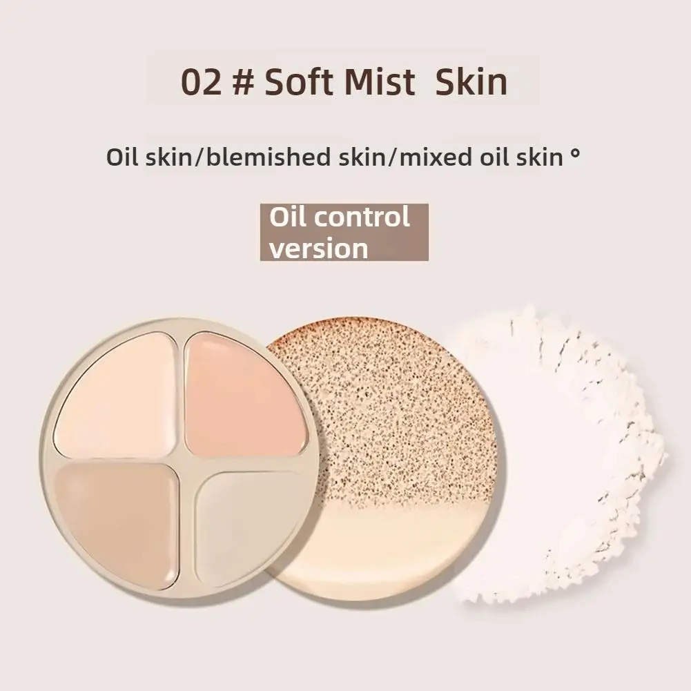 3-layer Matte Highlighter Blush Palette Pearly Shiny Silkworm Eyeshadow Brighten Face 3-in-1 Contour Powder Women Makeup Palette