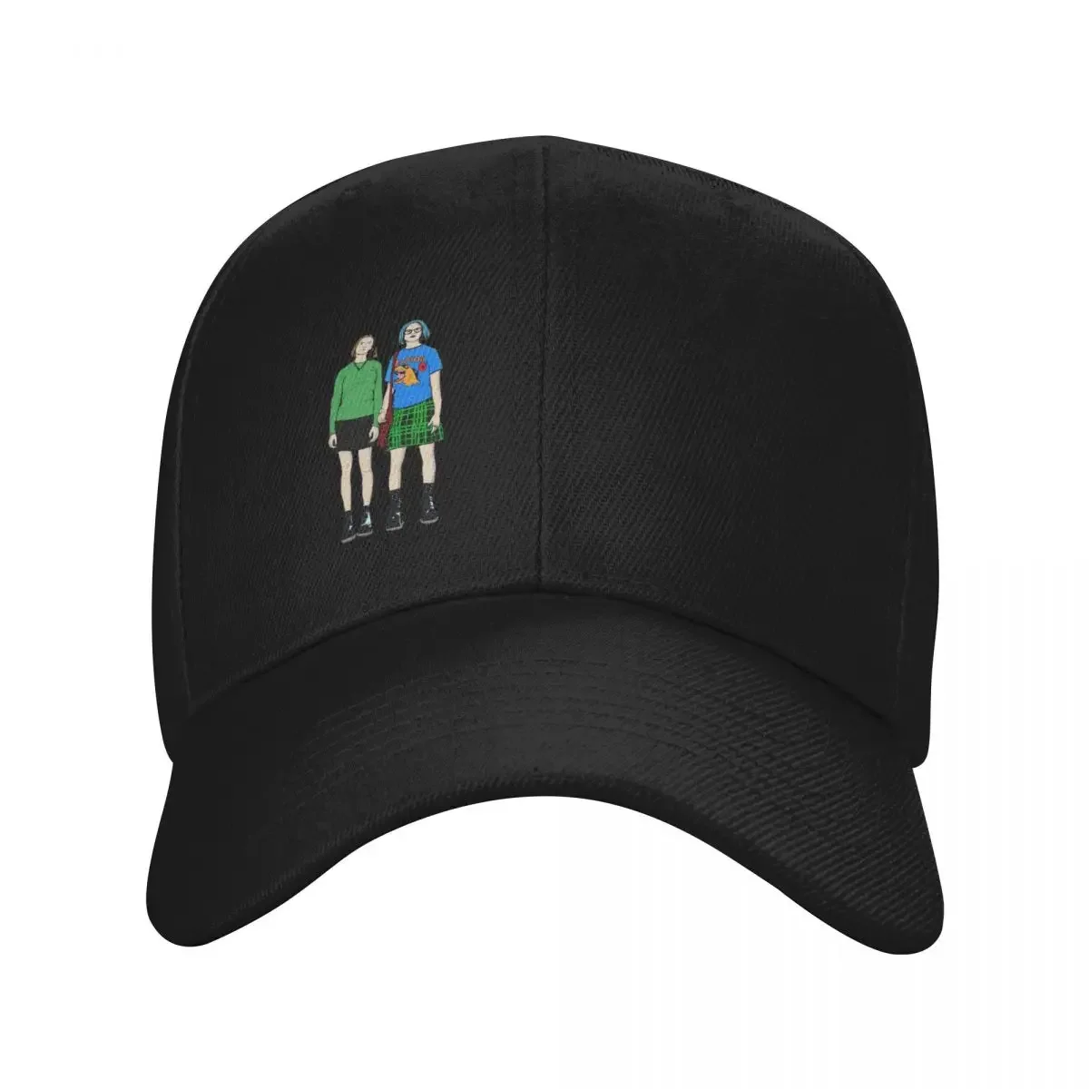 

Ghost world Baseball Cap Big Size Hat Hat Beach Men Caps Women's