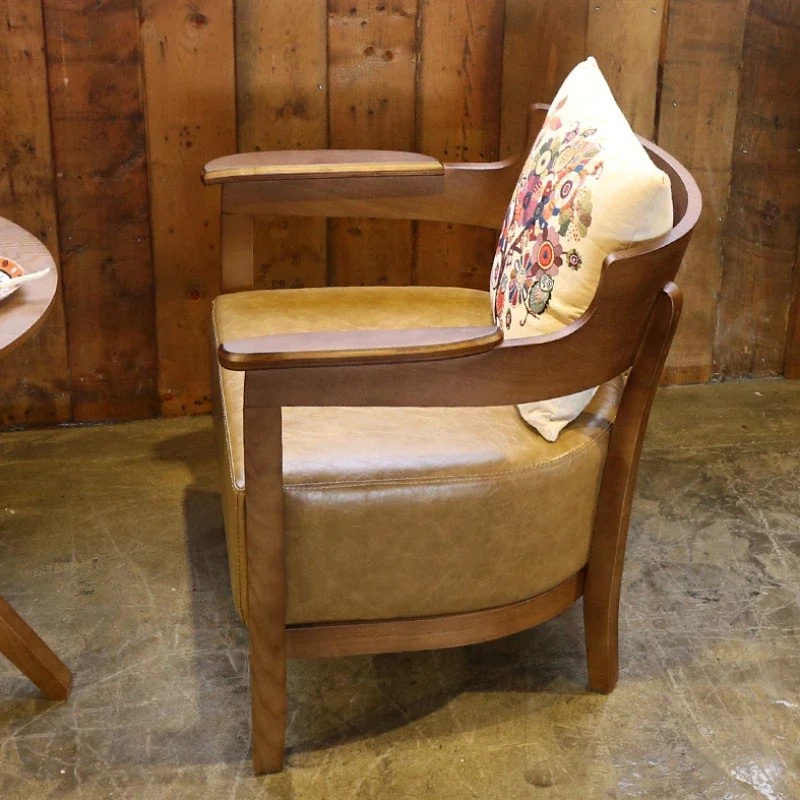 

Vintage Ergonomic Luxury Living Room Chairs Wood Vintage Floor Nordic Lounge Chair Designer Adults Single Cadeiras Furniture