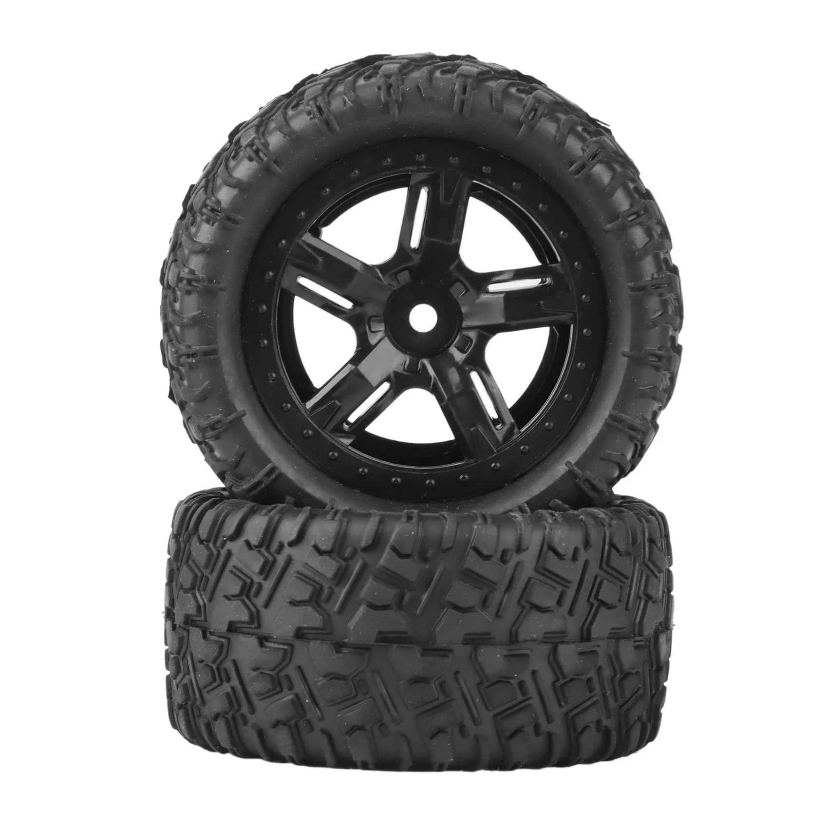 ABEZZ 4Pcs Rubber Tires Tyre Wheel P6973 for Remo Hobby Smax 1621 1625 1631 1635 1651 1655 1/16 RC Car Upgrade Parts