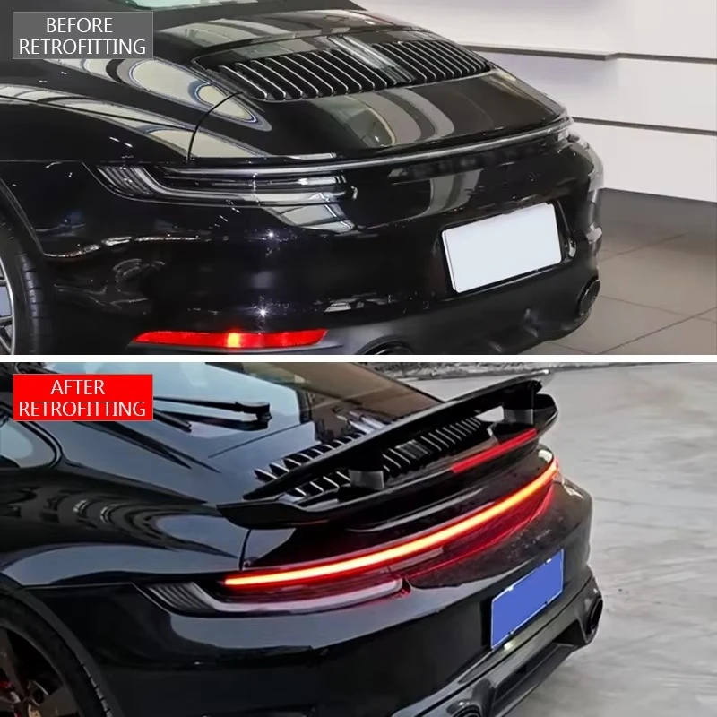 Tail Light Modification Brake & Rear Bumper Turn Signal Upgrade New Condition for PAG 911 2020-2024 992