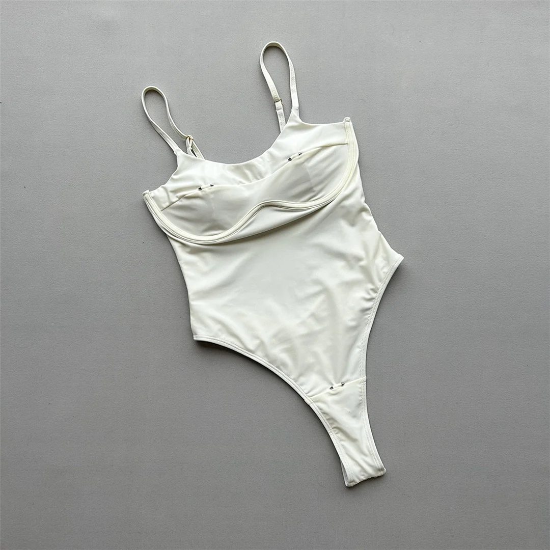 Sexy Cut-Out-Badeanzug mit Bügel für Damen, einteiliger Badeanzug, extrem kurzer String-Mini-Micro-String-Badeanzug, Badebekleidung, Badeanzug V7744 – Detail 11