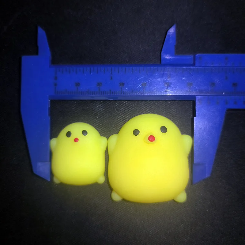 

Креативная музыкальная игрушка-антистресс в виде курицы с акне, сжимаемая, для снятия стресса, милая, супермилая, в форме пельменя