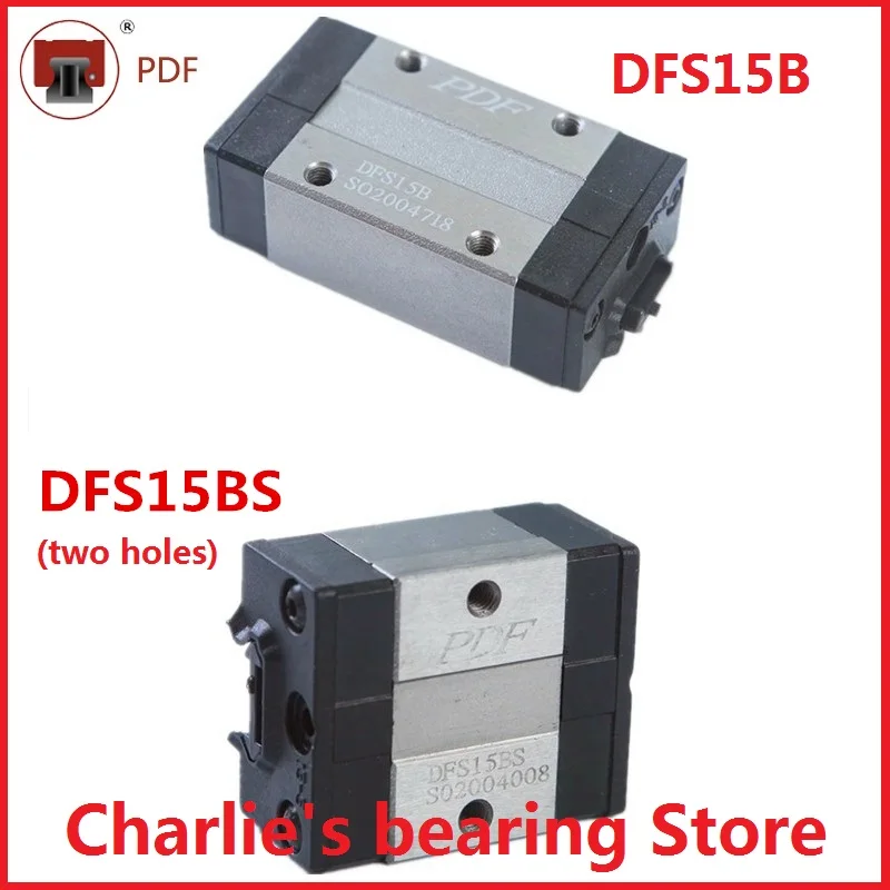 1pc 100% brand new original genuine taiwan PDF brand linear guide block DFS15BS