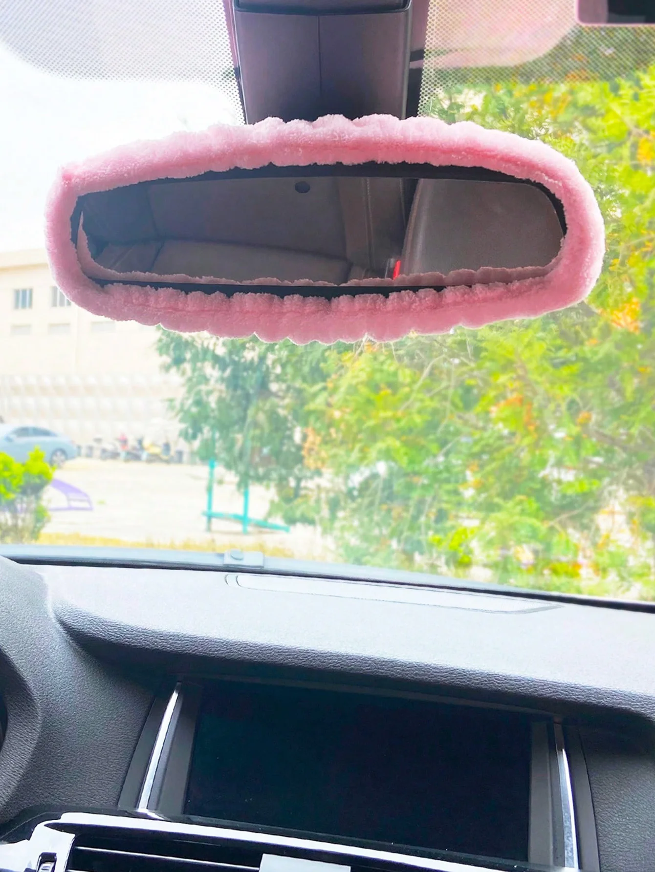 

1 шт. розовый защитный чехол для зеркала заднего вида автомобиля