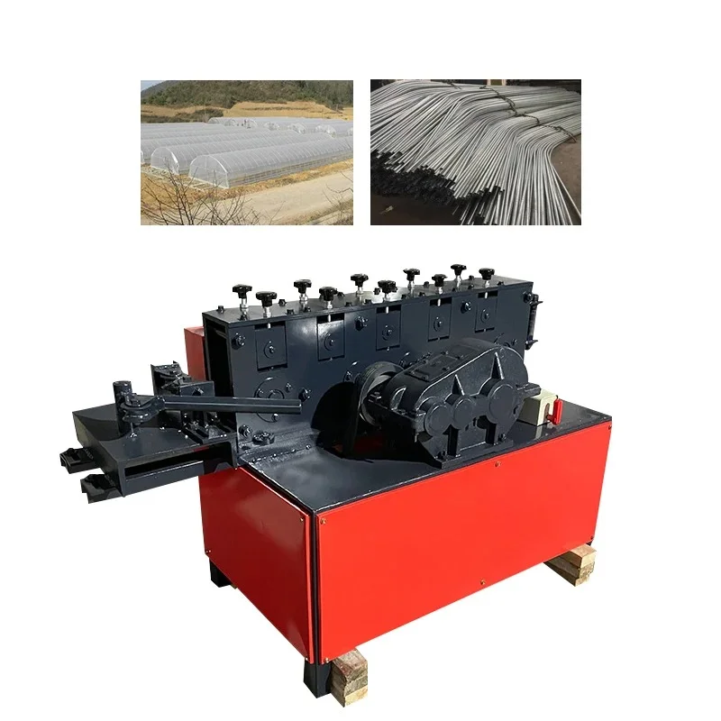 Mesin pelurus baja rumah kaca, pelurus pipa baja, mesin terintegrasi pelurus dan pembengkok