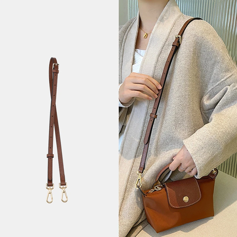 New Bag Strap For Longchamp Bag Transformation Accessories free punching For Mini Bag Shoulder Strap Mini Bag(No including Bag)