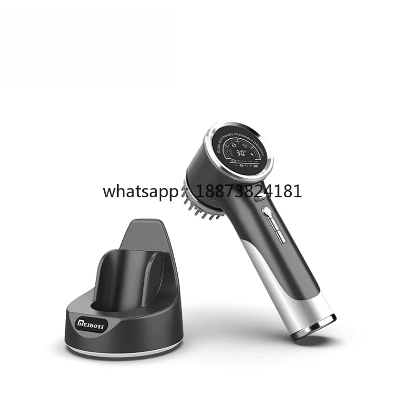 

Meiboyi High End Handheld Electric Massage Hair Comb Scalp Oil Applicator Scalp Massager Comb for Hair Growth fast shipping