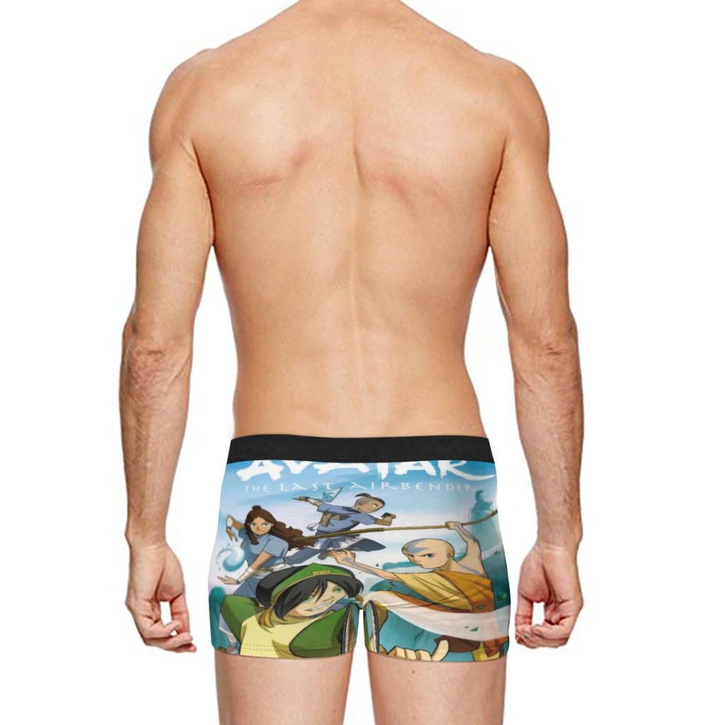 Klassieke Anime Avatar De Laatste Airbender Bokser Heren Slipje Onderbroek Mannelijke Ademende Man Boxershort Ondergoed Voor Heren