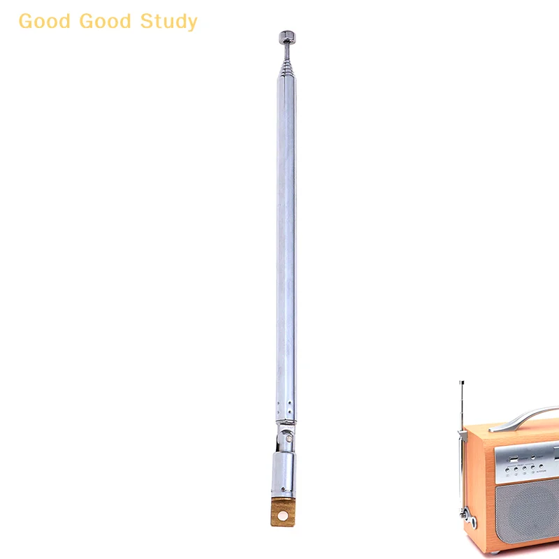 

7 Sections Telescopic Antenna Aerial Radio TV Replacement Instrument-specific For Radio Equipment Television Car Antennas