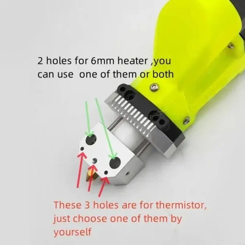 

0.8mm Nozzle for 3D Printer Pellet Extruders Supports Materials