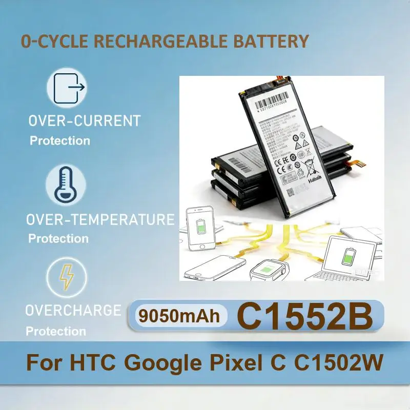 Battery For HTC Google Pixel C C1502W flyer P510E Nexus TH1 9 8.9 inch