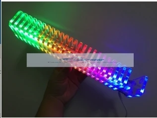 KS25 voice-activated music spectrum dream crystal sound column light cube LED electronic production DIY kit car VU tower