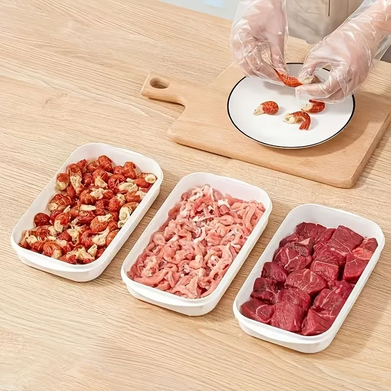 1/3/10PC Portable Refrigerator Meat Fresh-Keeping Box Food Preservation Container for Frozen Fruit Storage Kitchen Kitche