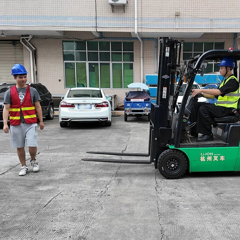 Forklift Safety System AI Camera DVR Recorder Front Monitor Anti Collision Kit Forklift  Camera