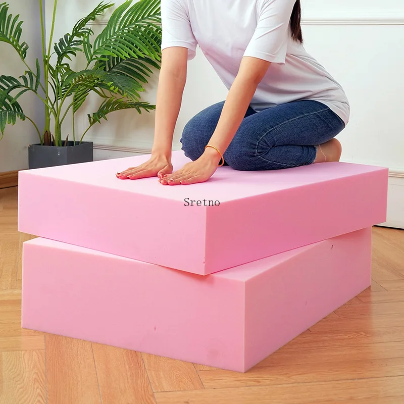 Custom High-Density Firm Foam Cushions, Heavy-Duty Support for 100kg+, Hardwood Chair, Sofa, Bay Window, Outdoor Waterproof Pad