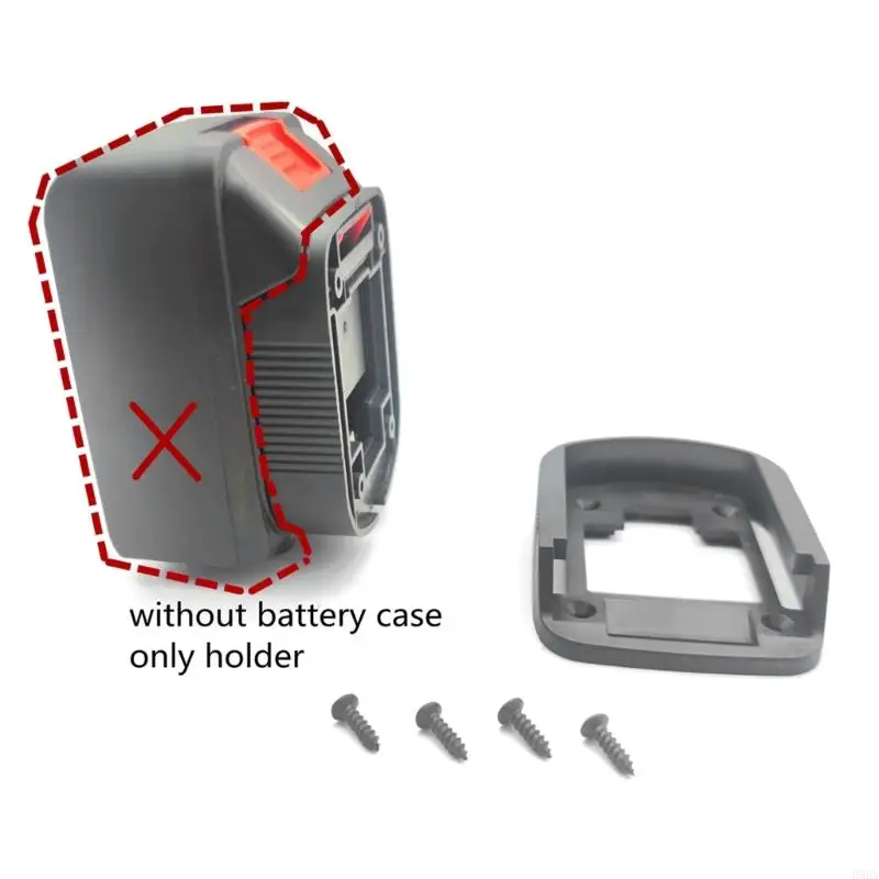 

Lightweight Battery Adapter Battery Mounting Bracket for Secures Fit for 18V Lithium Batteries BL183 BL1430 BL1860