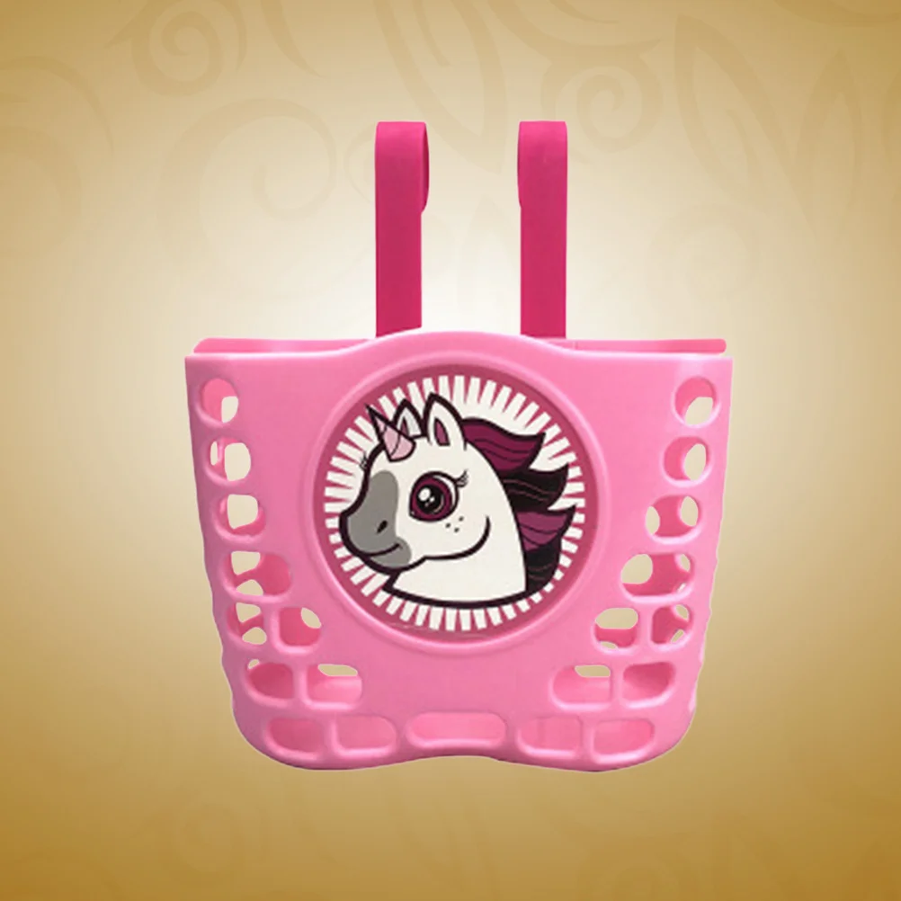 سلة دراجة أطفال محمولة سلة سكوتر معلقة بار نمط القرش المقود تخزين إضافي يناسب معظم ملحقات الدراجات هدية #2