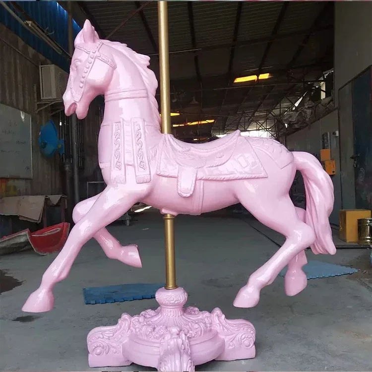 Support Customization Merry Go Round Horses for Sale/ Mini Indoor Carousel for Sale/ Foam Carousel Horse