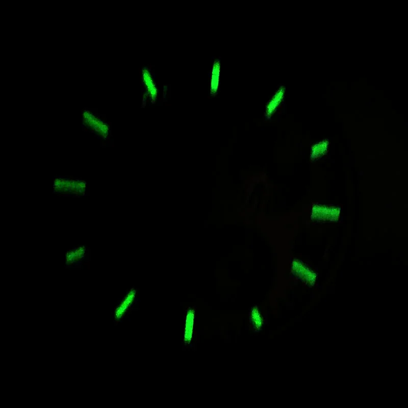 BLIGER 32.5mm Watch Dial Speed Chronograph For VK63 Quartz Movement Luminous Modified Replacement Watch Accessories