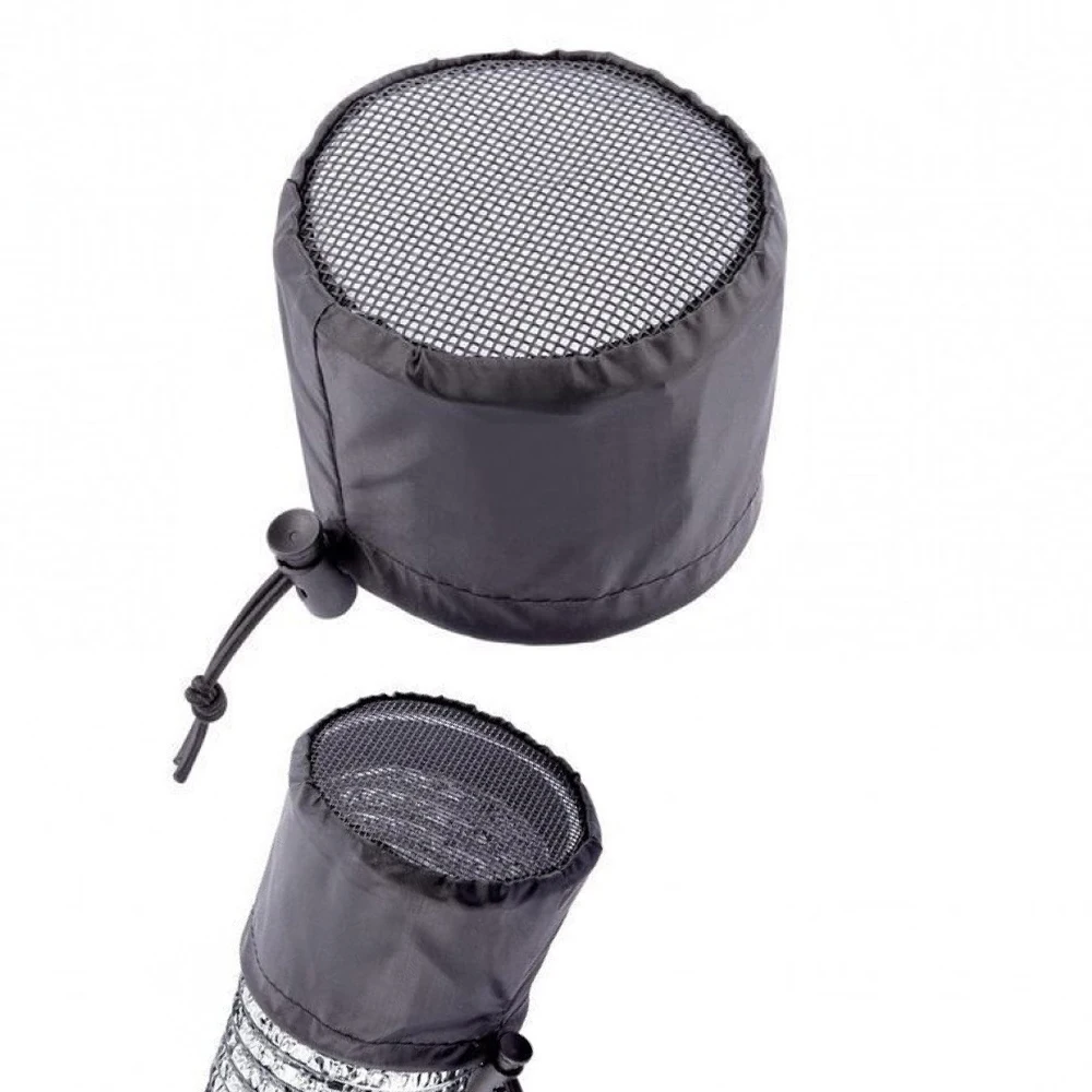 

2PCS 4/6/8 Inch Grow Tents Duct Filter Vent Cover with Elastic Band Fixed Buckles Waterproof Dust-proof Plant Growth Vent Cover