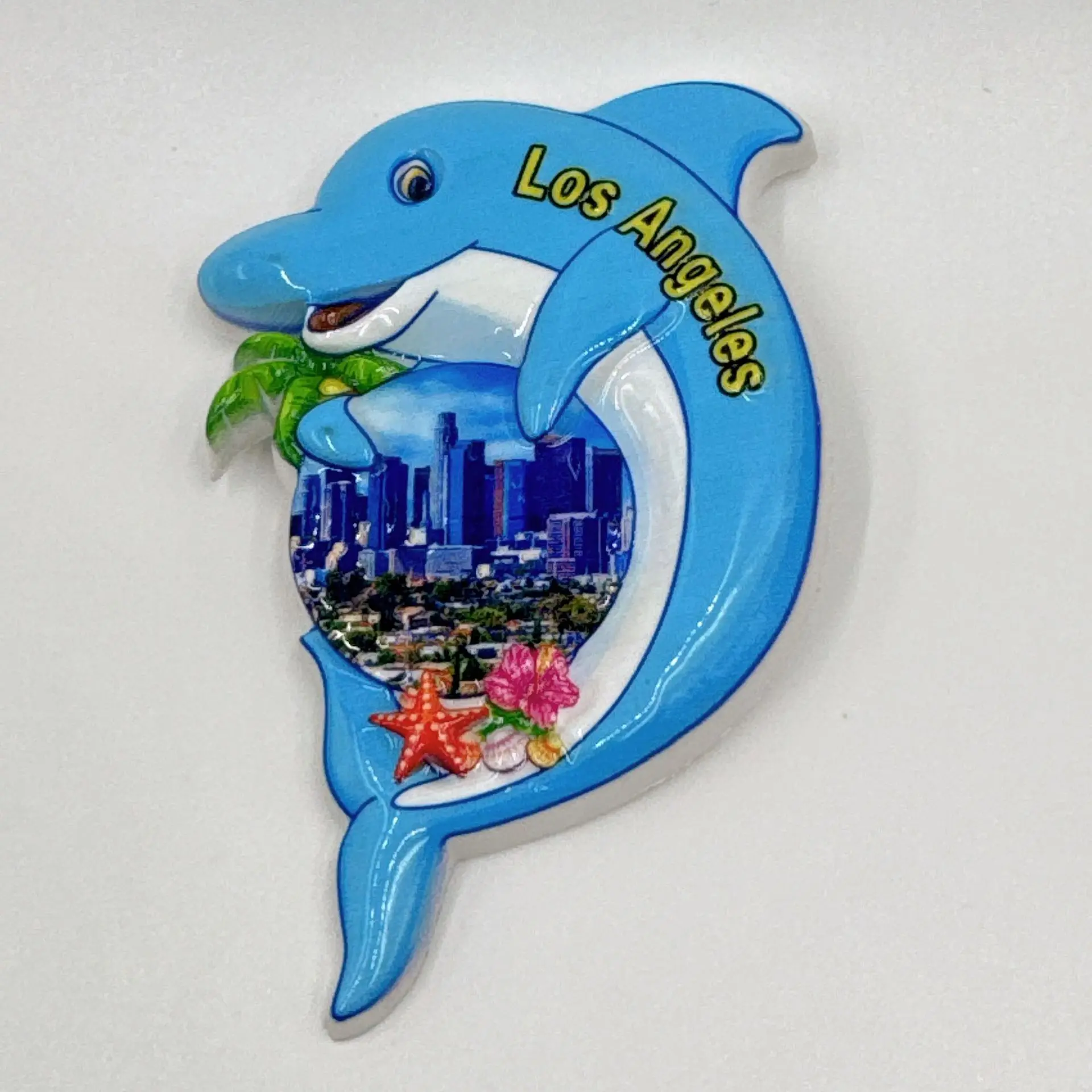 North America USA Hawaii Los Angeles Fridge Magnets Tourism Souvenir Refrigerator Magnetic Sticker Collection Handicraft