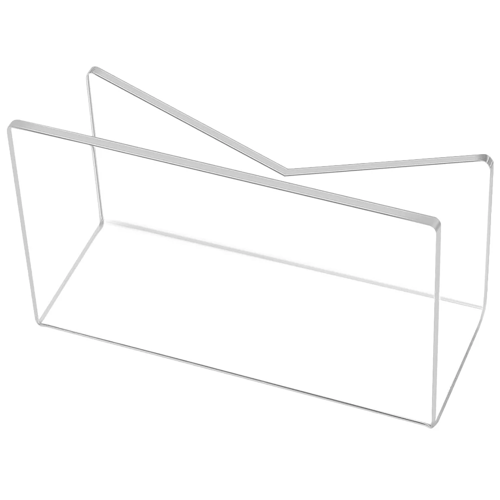 Mail Organizer Rack Acrylic File Holder Wallet Letter Holders for Desktop Envelope