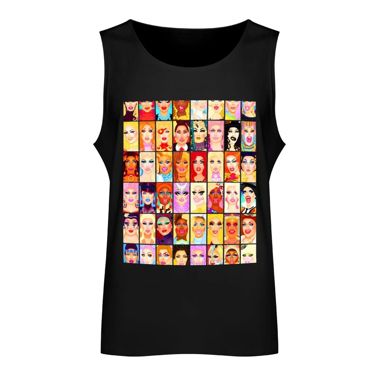 DRAG QUEEN ROYALTY Tank Top gym men sleeveless Men's t-shirts