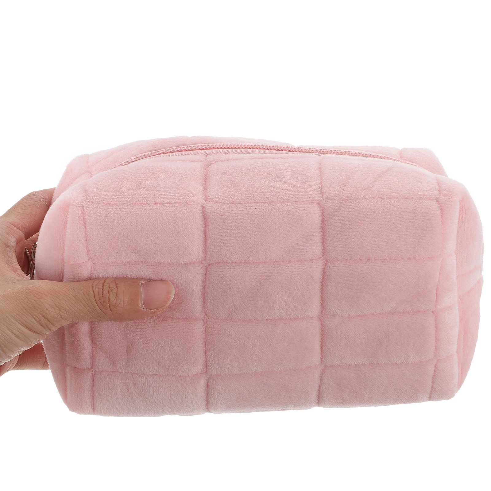 

Large Capacity Bag Canvas Pen Pencil Organizer Storage Travel Makeup Pouch for Toiletry Accessories Women Daily Use