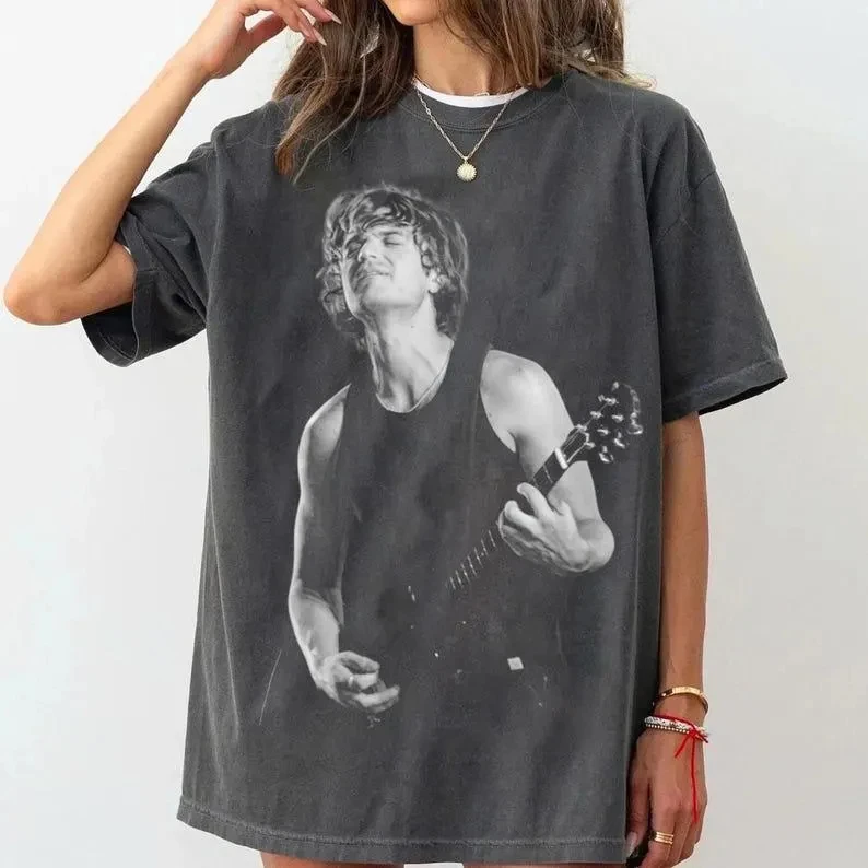 Camiseta con Foto del Concierto de Homenaje a DJO, Camiseta con Tema de Joe Kyrie, Camiseta de Música Independiente, Moda Casual Primavera/Verano, Nueva Camiseta para Parejas
