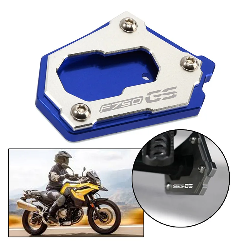

SEMSPEED For BMW F750GS 2018-2019 CNC Aluminum Kickstand Extension Support Plate P67 Waterproof Shockproof Precision Fit‌