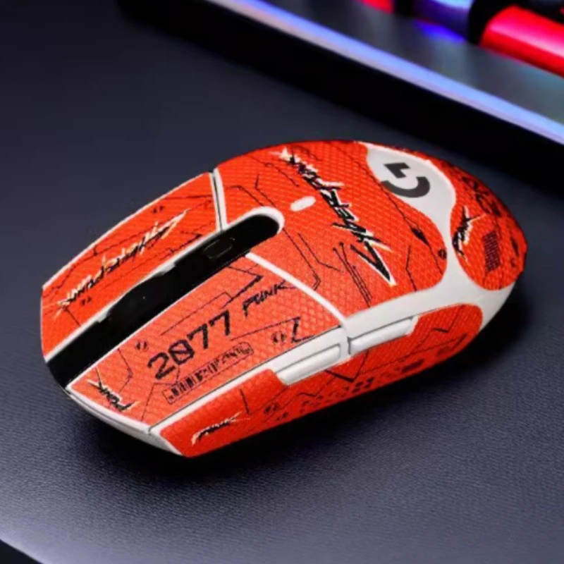 Logitech（G）G304 G102 Mouse Grip Tape Skate Handmade Sticker Non Slip Lizard Skin Suck Sweat Anti-Slip Sticker Without Mouse
