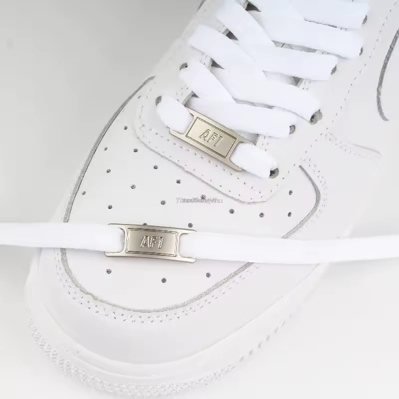 4Pcs AF1 Shoelaces Black White Flat laces and Shoe Decoration Suit Sneaker Shoelace Air Force one Shoes Accessories - Image 5
