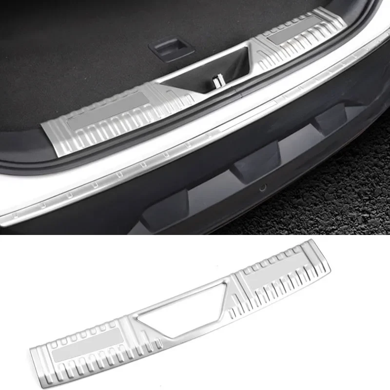 

For FAW BESTURN T77 2019-2021 Lada X-cross 5 2022 Trunk Guard Plate Protective Decoration Cover Stainless Steel