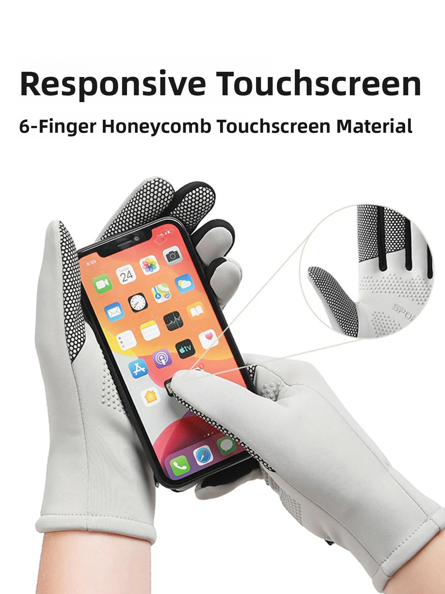 Thickened Cycling Gloves for Men And Women Outdoor Windproof Touchscreen Anti-slip Winter Warm  Vehicle Sports Gloves