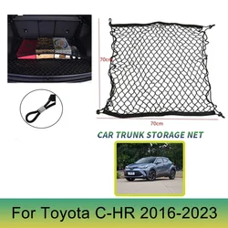 for Toyota C-HR CHR C HR 2023 2022 2021 2020 2019 2018 2017 2016 Car Trunk NetCargo Mesh Net Luggage Elastic Accessorie Parts