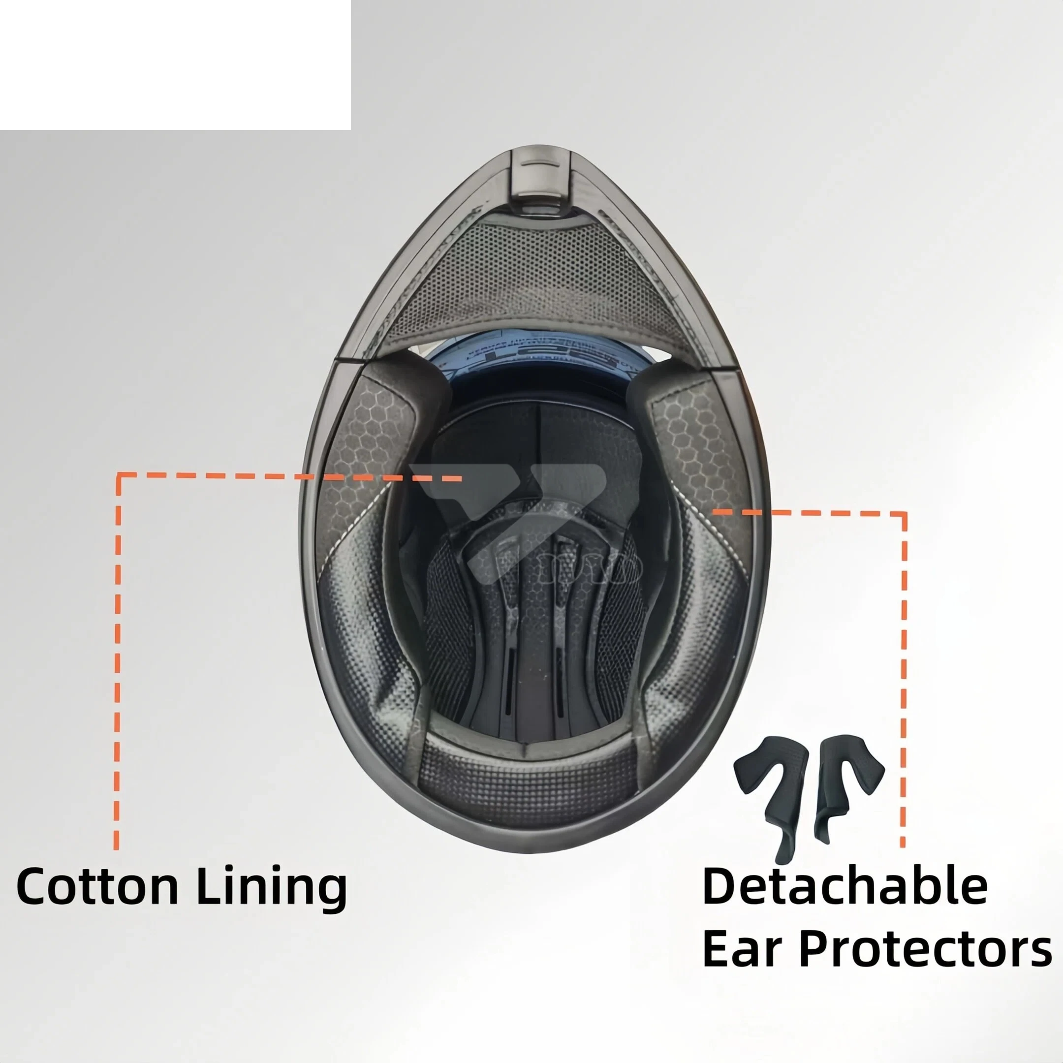 New HAD  Motorcycle  DOT Approved Dual Visor ABS Shell Quick Release Closure Custom Logo Option All-Season Use