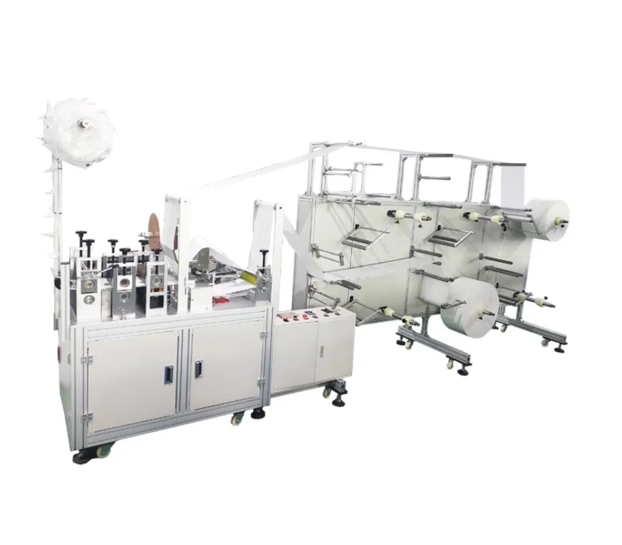 آلة صنع قناع N95 آلة شبه أوتوماتيكية آلة صنع قناع الوجه معدات صنع القناع الجراحي الأوتوماتيكية بالكامل #3